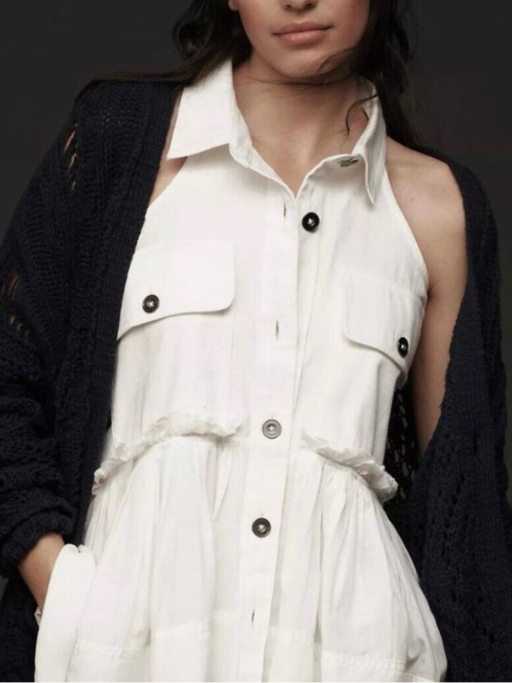 Pilcro Twofer Halter Top from Anthropologie - Picture 4 of 8